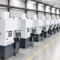 Centre de tournage vertical CNC avec outillage motorisé SZ450E+C, tour vertical de haute précision pour l'usinage de pièces automobiles