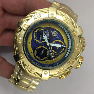 Montre de sport pour homme INVIC, à vente chaude, écologique, boîtier en alliage, grand cadran, bracelet en acier inoxydable, non mécanique - Product Image 3