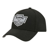 Casquette de sport personnalisée gris-rouge Colorado, écusson de casque de hockey sur glace, impression haute définition, casquette d'équipe de hockey sur glace réglable