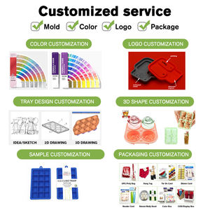 Nuovo Silicone Pet quadrato leccare il cane antiscivolo ciotola di alimentazione lenta con disegno di scanalatura per cani e gatti - Product Image 3