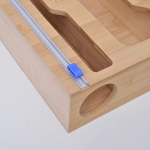 ถุงซิปล็อคทำจากไม้ไผ่ถุงเก็บอาหารชั้นจัดของสำหรับลิ้นชักในห้องครัว - Product Image 4