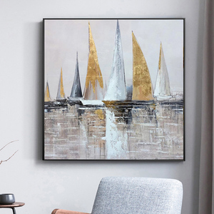 <span class=keywords><strong>Barca</strong></span> <span class=keywords><strong>a</strong></span> <span class=keywords><strong>vela</strong></span> di grandi dimensioni dipinta <span class=keywords><strong>a</strong></span> mano 100% moderna semplice tela di arte <span class=keywords><strong>a</strong></span> colori fatta <span class=keywords><strong>a</strong></span> mano pittura murale opera d'arte astratta moderna decorazione per la casa - Product Image 1