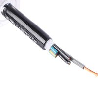Kabel karet H07RN-F, kabel lift pompa bawah air karet datar fleksibel tinggi 3x1.5 3x2.5