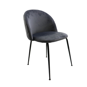 Wholesale Modern Armless Soft Velvet <b>Upholstered</b> High Back Restaurant Dining <b>Chairs</b> - Product Image 2