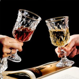 Элегантные флейты для шампанского с жемчужным узором, винтажные римские бокалы с тиснением на ножках для вина - Product Image 3