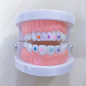 Populaire <span class=keywords><strong>prix</strong></span> usine matériel dentaire sans plomb 4.4x4.1mm Sakula fleur rose synthétique opale <span class=keywords><strong>dent</strong></span> gemmes - Product Image 4