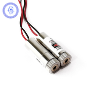 Module Laser arc-en-ciel 650nm 3-5V 5mw à faisceau de la croix rouge réglable
