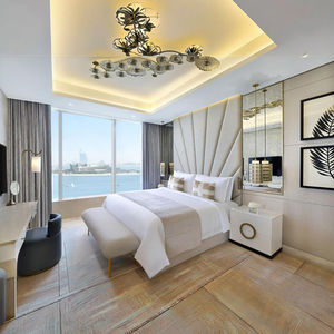 ผู้ผลิตเฟอร์นิเจอร์โรงแรมสำหรับชุดห้องนอนทันสมัยออกแบบเองตามสั่งขายส่ง - Product Image 1