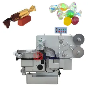 Yangbang Automatic Fast Speed Hard Candy Double Twist Wrapping Machine Com Alimentador De Doces