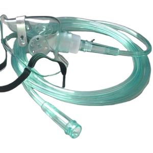 หน้ากากออกซิเจน PVC สำหรับจมูกพร้อมท่อหายใจระบบทางเดินหายใจหน้ากากออกซิเจนทางการแพทย์ - Product Image 2