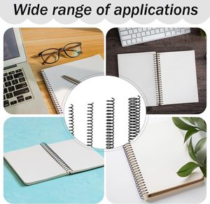 Bán buôn Chất lượng cao mới đầy màu sắc A4 A5 Kích thước vật liệu nhựa ràng buộc Nguồn cung cấp PVC nhựa xoắn ốc cuộn dây mùa xuân cho RÀNG BUỘC - Product Image 4