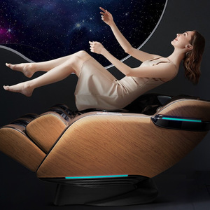 Fauteuil de massage intelligent pour la maison, avec rail SL intégral, finition grain de bois, canapé inclinable électrique automatique - Product Image 2