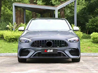 Nouveauté 2026 pour Mercedes Benz Classe C 2015-2021 W205 Facelift vers W206 Kit Carrosserie Style AMG C63 avec Phares LED et Pare-chocs