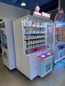 โคมไฟ LED ขนาดเล็กควบคุมด้วยจอยสติ๊กของเล่นเกมกรงเล็บอาเขตของเล่นจำลองพลาสติกแบบหยอดเหรียญสำหรับสวนสนุกในบ้าน - Product Image 4