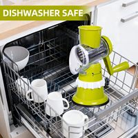 Hachoir Rotatif Multifonctionnel pour la Maison, Coupe-Légumes Efficace, Trancheuse, Broyeur, Gadget de Cuisine