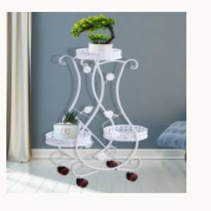 Meuble de salon de style moderne avec support à fleurs 36906-115/116/117/118/119/120 - Product Image 6