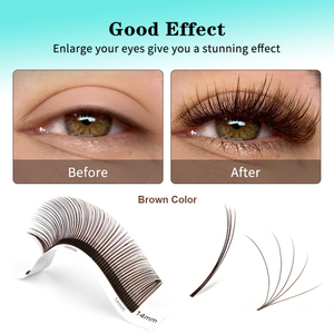 SP EYELASH Extensions de cils <span class=keywords><strong>Flora</strong></span> 0.07 Noir Mat 5D Boucles en forme de fleur J B C CC D DD Volume Easy Fan Vente en gros en vrac - Product Image 4