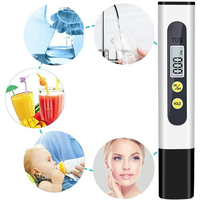 Medidor de TDS Digital Profesional de Alta Precisión, Lápiz Probador de Agua Portátil, Medidor de PPM con ATC para Agua Potable, Acuarios y Piscinas