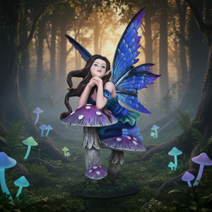 Statua di Angelo a Grandezza Naturale in Resina, Scultura di Fata da Giardino, Ornamenti Artistici per Esterni - Product Image 6