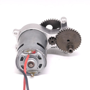 Motor de rodamiento de bolas de alta velocidad de alta potencia de alto par 795 DC 12V-36V 16000RPM Material de Metal de conmutación de cepillo para Olive Whister - Product Image 4