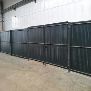 Hiện đại cổ điển thiết kế trang trí dây lưới hàng rào đôi cổng PVC tráng vườn nhà thép thấp sắt nhà máy sử dụng-by nhà sản xuất - Product Image 6