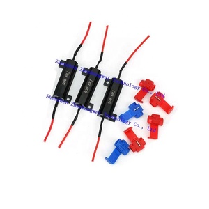 Résistance de coque en aluminium doré ZB <span class=keywords><strong>5w</strong></span> à 500W rx24, résistance LED automobile en aluminium, résistance de charge RX24 6 <span class=keywords><strong>Ohm</strong></span> 50 Watt 50 w 6rj - Product Image 2