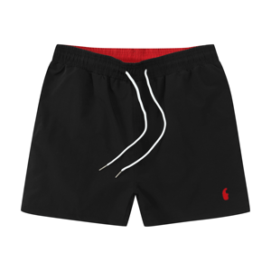 Shorts de Playa para Hombre, de Malla, para Natación, Verano, Alta Calidad, Casuales, Cómodos, con Cordón Ajustable, Diseño de Cinco Cuartos - Product Image 1
