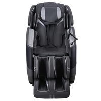 Chaise de massage 8D 4D de qualité supérieure en Chine avec mécanisme zéro gravité et 4D-Plus, rouleaux chauffants pour le dos et les pieds pour le massage des mains