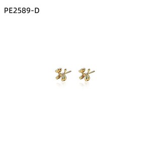 Amy Amy Insect <b>Stud</b> Earrings <b>Silver</b> Plated For Women Fashion Jewelry Gift - Product Image 2