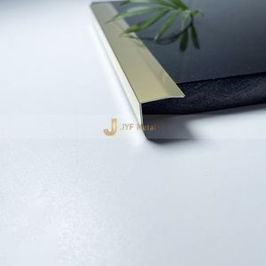 อุปกรณ์ตกแต่งขอบผนังกระเบื้องสแตนเลสสตีลทันสมัย กันน้ำ ทนทาน สำหรับเฟอร์นิเจอร์  ตกแต่งพื้น  โลหะตกแต่ง  รุ่น EX003 5+ - Product Image 2