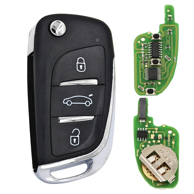 Xhorse XNDS00EN Universal Remote Smart Key Knife Style Flip Car Key with 3 Buttons