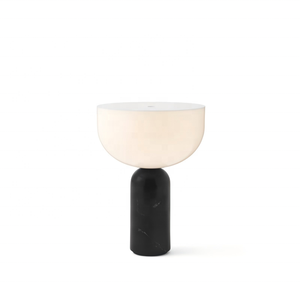 Lampe de bureau LED moderne nordique personnalisée <span class=keywords><strong>BAHE</strong></span>, lampe de table, abat-jour en verre acrylique, blanc chaud, CRI 90, luxe, 1200 lumens, chambres à coucher - Product Image 1