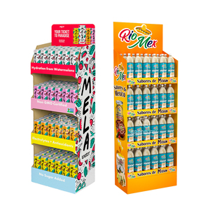 Kệ Bìa Cứng Trưng Bày Hình Dạng Tùy Chỉnh Kệ 3 Tầng Kệ Trưng Bày Đồ Uống Năng Lượng Quái Vật In Hình Hiển Thị Sàn Đồ Uống Chức Năng - Product Image 5