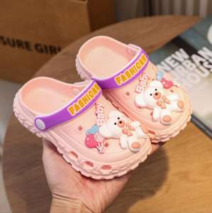 Sabots <span class=keywords><strong>de</strong></span> jardin colorés et mignons pour garçons et filles, sandales <span class=keywords><strong>de</strong></span> plage et <span class=keywords><strong>de</strong></span> <span class=keywords><strong>piscine</strong></span> à semelle souple et plates pour l'extérieur – Nouvelle collection été - Product Image 6