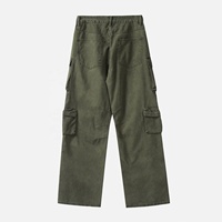 Pantalon tactique de combat personnalisé pour homme à 8 poches, taille mi-haute, style cargo utilitaire, design patchwork, couleur claire, blanc, écologique