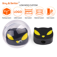 Juguetes de cápsula mini de 32 mm para Halloween, borradores de anillos de insectos OEM para niños, para bolsas de regalos, cajas del tesoro y premios para el aula
