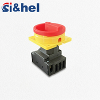 Interrupteur sectionneur rotatif UKP ON-OFF 40A à montage sur panneau, certifié IEC 60947-3, 690V pour utilisation avec des instruments