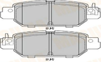แผ่นเบรคเซรามิกหรือโลหะกึ่ง D2295 D2295-9531 GDB8130<span class=keywords><strong>ส</strong></span>ำหรับผ้าเบรค<span class=keywords><strong>ส</strong></span>ำหรับ nisan kicks D4060-5RF0B - Product Image 3