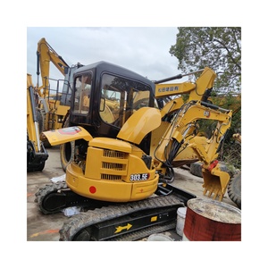 Excavatrice sur chenilles CAT 303.5E d'occasion, machine d'excavation hydraulique pour la construction et les travaux de terrassement - Product Image 1