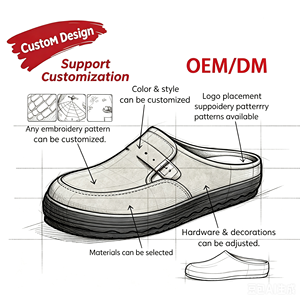 <span class=keywords><strong>Ciabatte</strong></span> di Lusso in Vera Pelle Scamosciata di Alta Qualità, Design Unisex, Leggere e Comode, Modello Slip-on per <span class=keywords><strong>Donna</strong></span> - Product Image 6