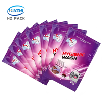 Sachet à soufflet latéral thermosoudé de haute qualité pour poudre détergente, pochette anti-humidité, impression hélio, taille personnalisée