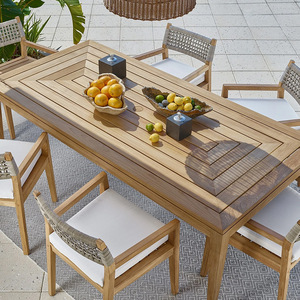 Ensemble de mobilier d'extérieur marocain de luxe moderne, vert éclatant, en bois, pour hôtels et patios Qt003 – Design moderne et luxueux qui dégage une touche de raffinement - Product Image 2