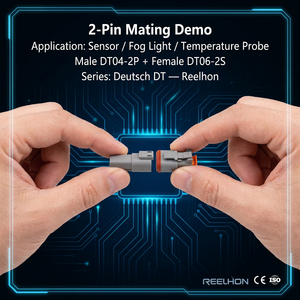 Kits de prises et connecteurs <span class=keywords><strong>électrique</strong></span>s <span class=keywords><strong>étanche</strong></span>s pour automobile Deutsch DT Series DT06-2S 3S 4S 6S 8S 12S/DT04-2P 3P 4P 6P 8P - Product Image 3