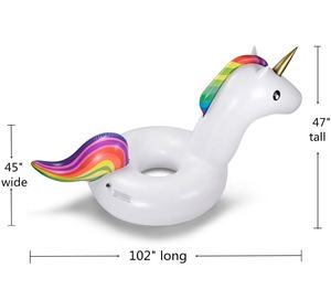 Anneau et cercle de natation licorne gonflable, anneau de natation gonflable adulte, jouets de piscine, anneau de natation en plein air, vente <span class=keywords><strong>foe</strong></span> - Product Image 3