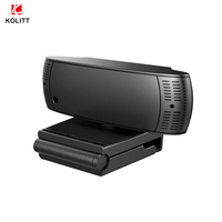 Webcam 30Fps Logo Kustom Webcam USB Kamera Web HD 1080P Webcam Kelas Online USB Kamera Web untuk Komputer PC