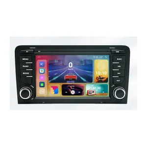 2 Din Android Auto Geen Dvd-Speler Voor Audi A3 8 11 P S3 2007-2012 Rs3 Sportback Radio Multimedia Gps Navigatie Audio Stereo