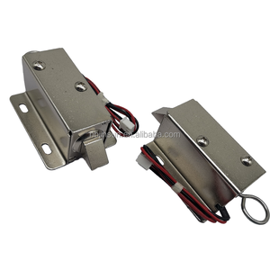 Bán hàng nóng 3V 5V 6V 12V 24 Volt DC Mini Micro tuyến tính mở khung điện tử đẩy kéo tủ điện từ khóa cửa - Product Image 4