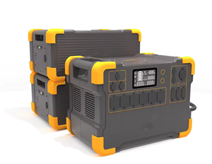 Station d'alimentation portable 3072Wh, prend en charge la charge d'ordinateurs portables, de téléphones portables, de ventilateurs et d'appareils électroménagers, solaire hybride portable - Product Image 1