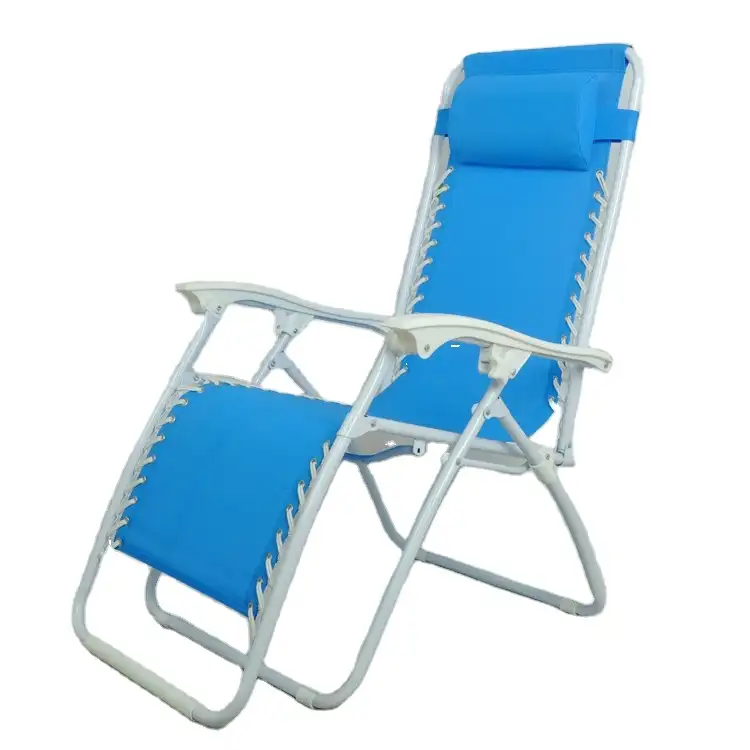 Plegable al aire libre relajarse camping bungee silla reclinable Silla de campo