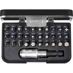 WIHA - 41131 Jeu d'embouts standard 1/4 ''en boîte avec clip de ceinture (31 pcs.) -EAN 4010995411312 INSERTS POUR VISSER LES EMBOUTS DE VISSAGE - Product Image 2